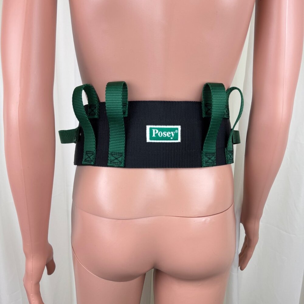 NWOT Posey Company Gait Transfer Belt w/ Handles Quick Release 28-52 Patient Aid